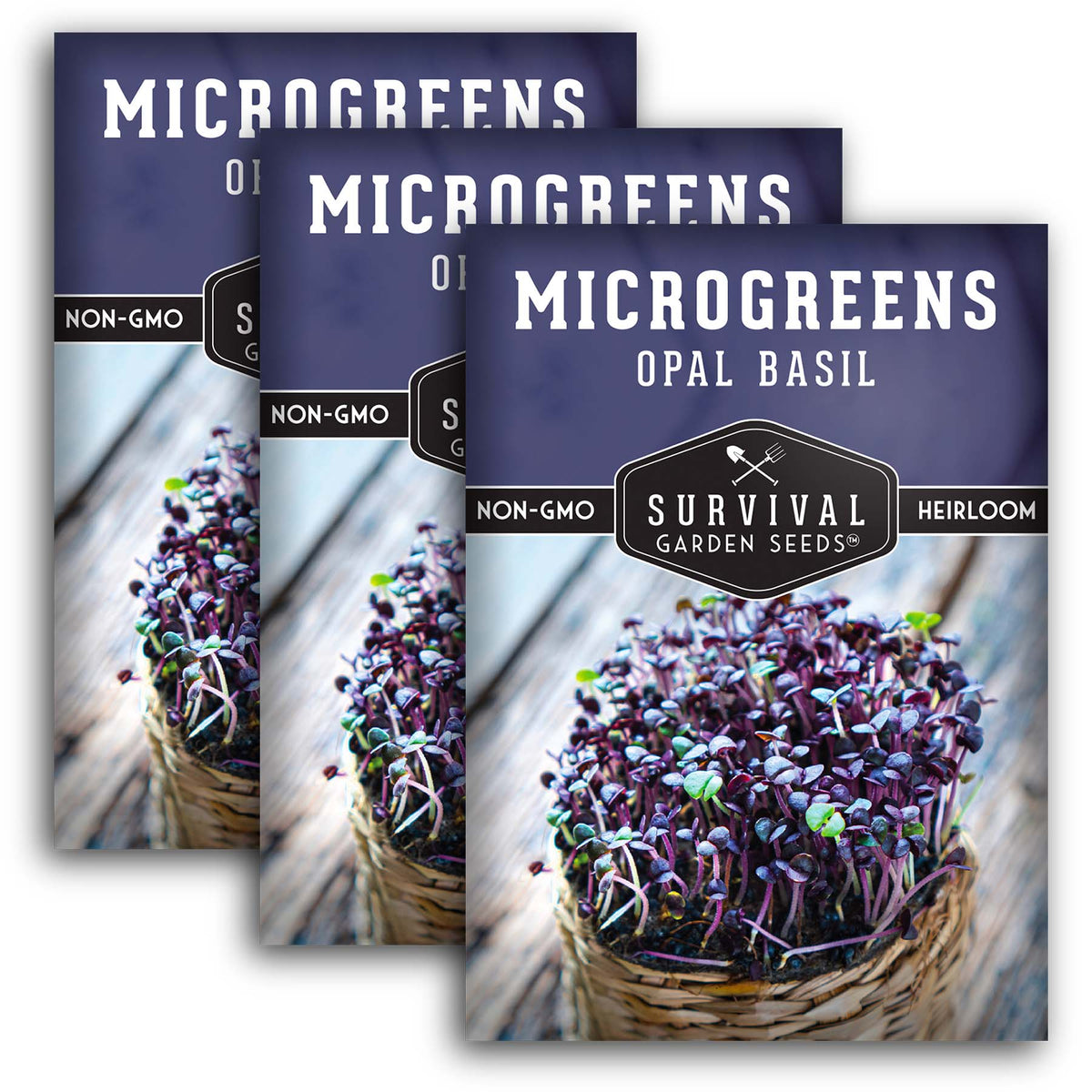 Opal Basil Microgreen Seeds