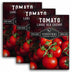 3 Packets of Large Red Cherry tomato seeds