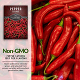 Red Hot Cayenne Pepper Seed