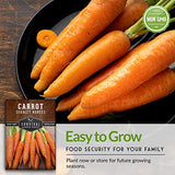 Scarlet Nantes Carrot Seed