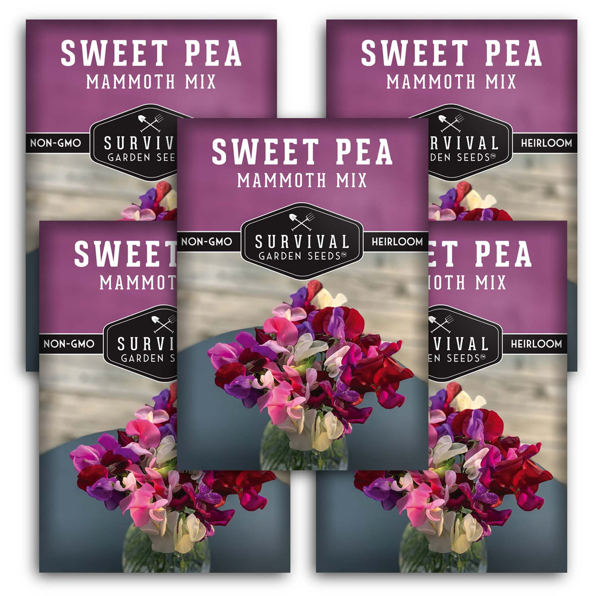 Mammoth Sweet Pea Seed Mix