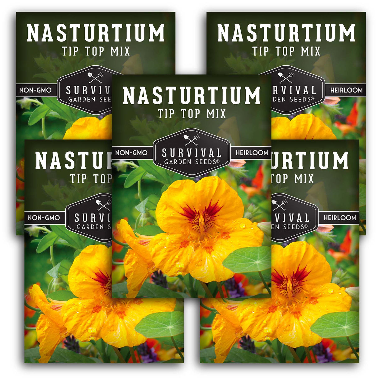 Tip Top Mix Nasturtium Seed