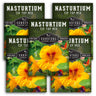 5 Packets of Tip Top Mix Nasturtium seeds