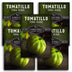 5 Packets of Toma Verde Tomatillo seeds