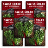 Ruby Red Rhubarb Swiss Chard Seeds