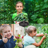 Easy to grow vegetables for kids to plant