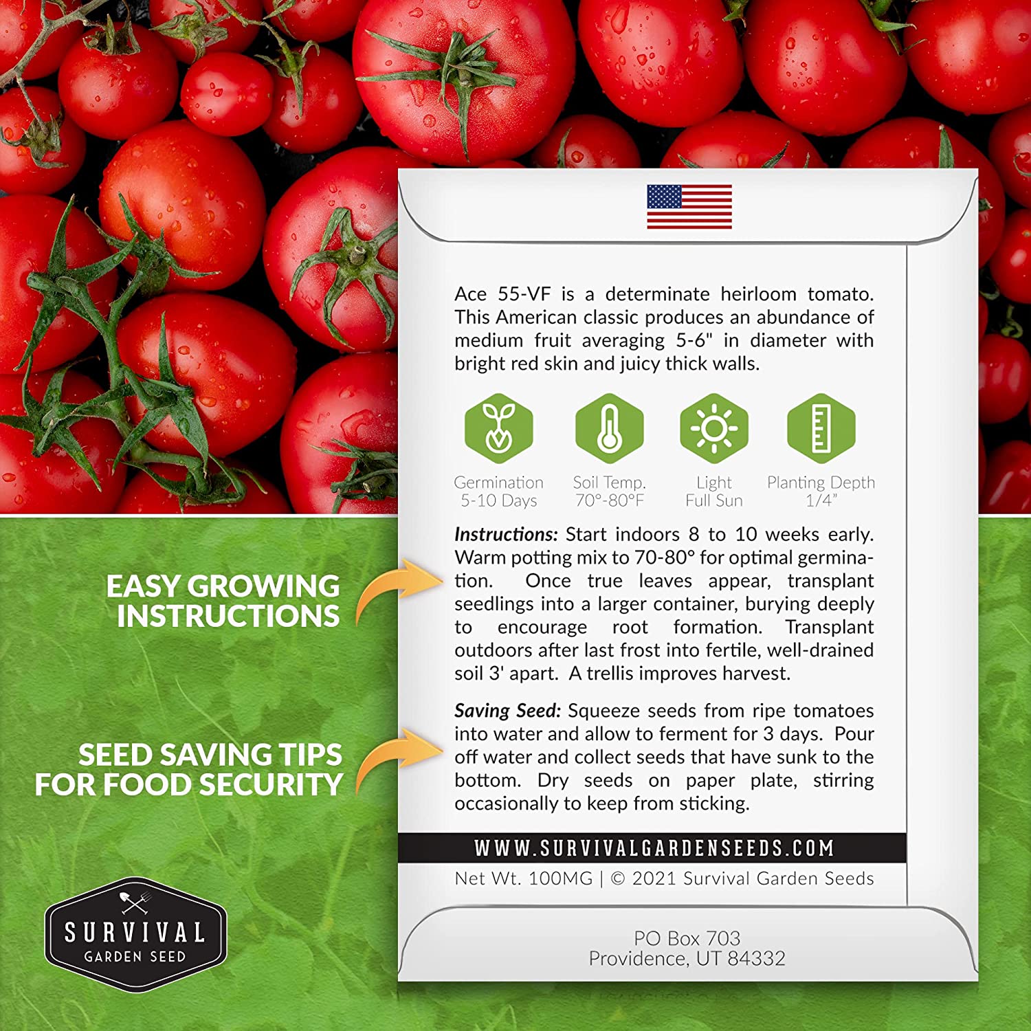 Ace 55-VF Tomato Seeds