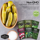 Non-GMO non-hybrid heirloom seeds