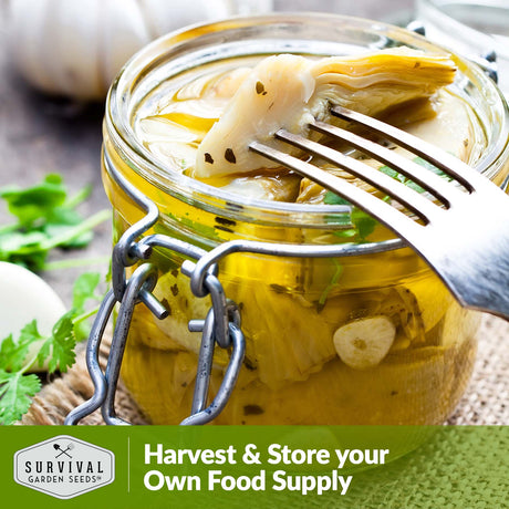 Harvest and store your own food supply