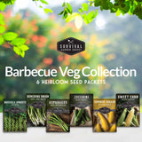 BBQ Vegetable Seed Collection - 6 packets of vegetable seeds