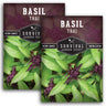 Thai Basil Seed Packets - quantity 2