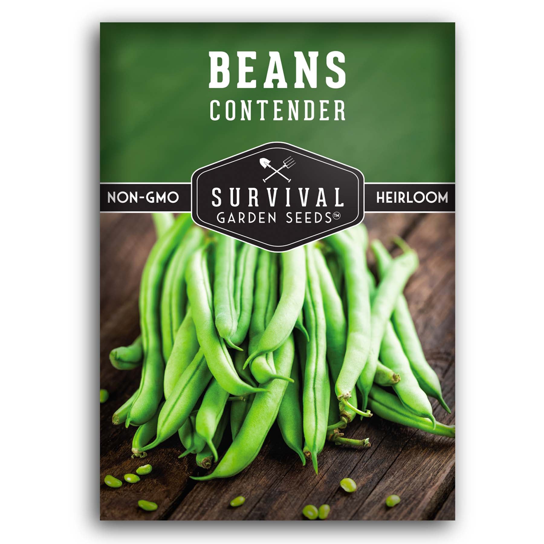 Contender Bush Bean – Early High-Yield Green Beans
