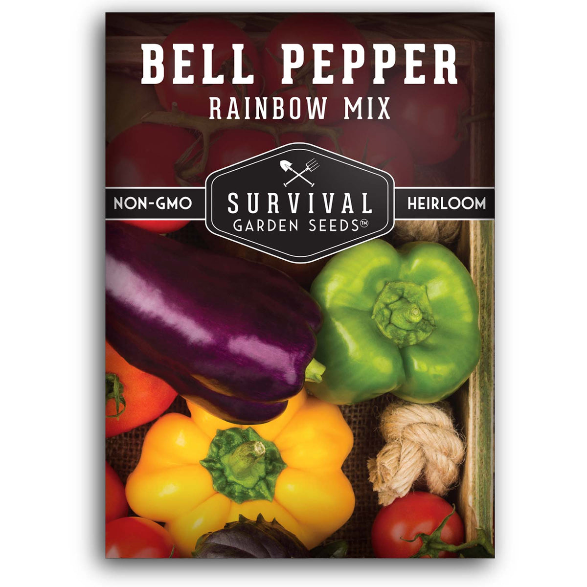 Bell Pepper Rainbow Seed Mix for planting