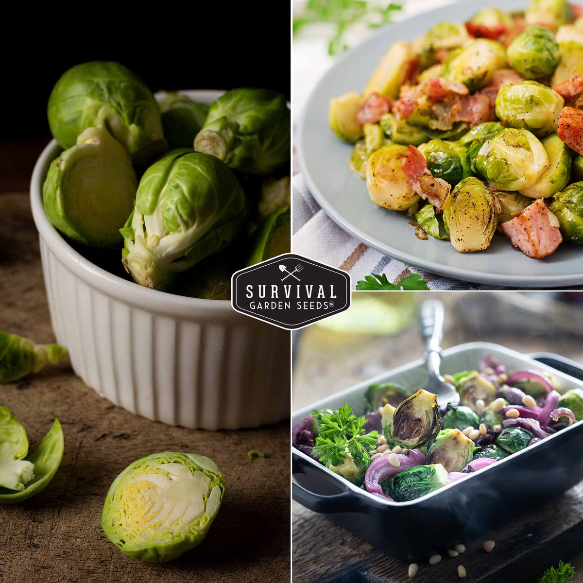 cooked brussels sprouts