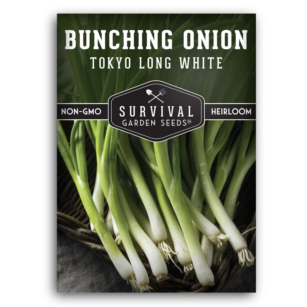 Tokyo Long White Bunching Onion seeds for planting