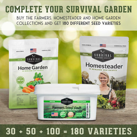 Super Survival Seed Vault Bundle