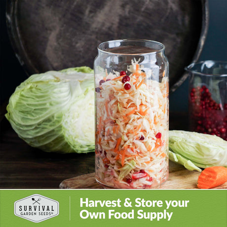 Harvest and store your own food supply