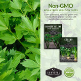 Non-GMO non-hybrid heirloom vegetable garden seeds