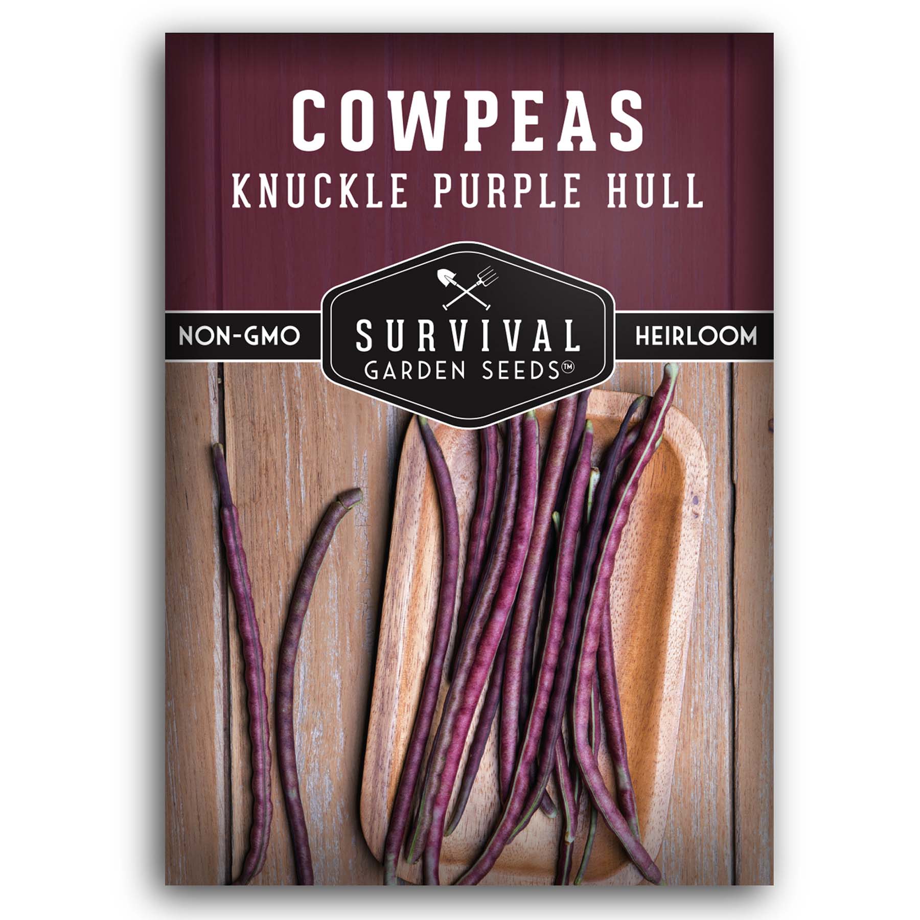 Knuckle Purple Hull Cowpeas seeds for planting
