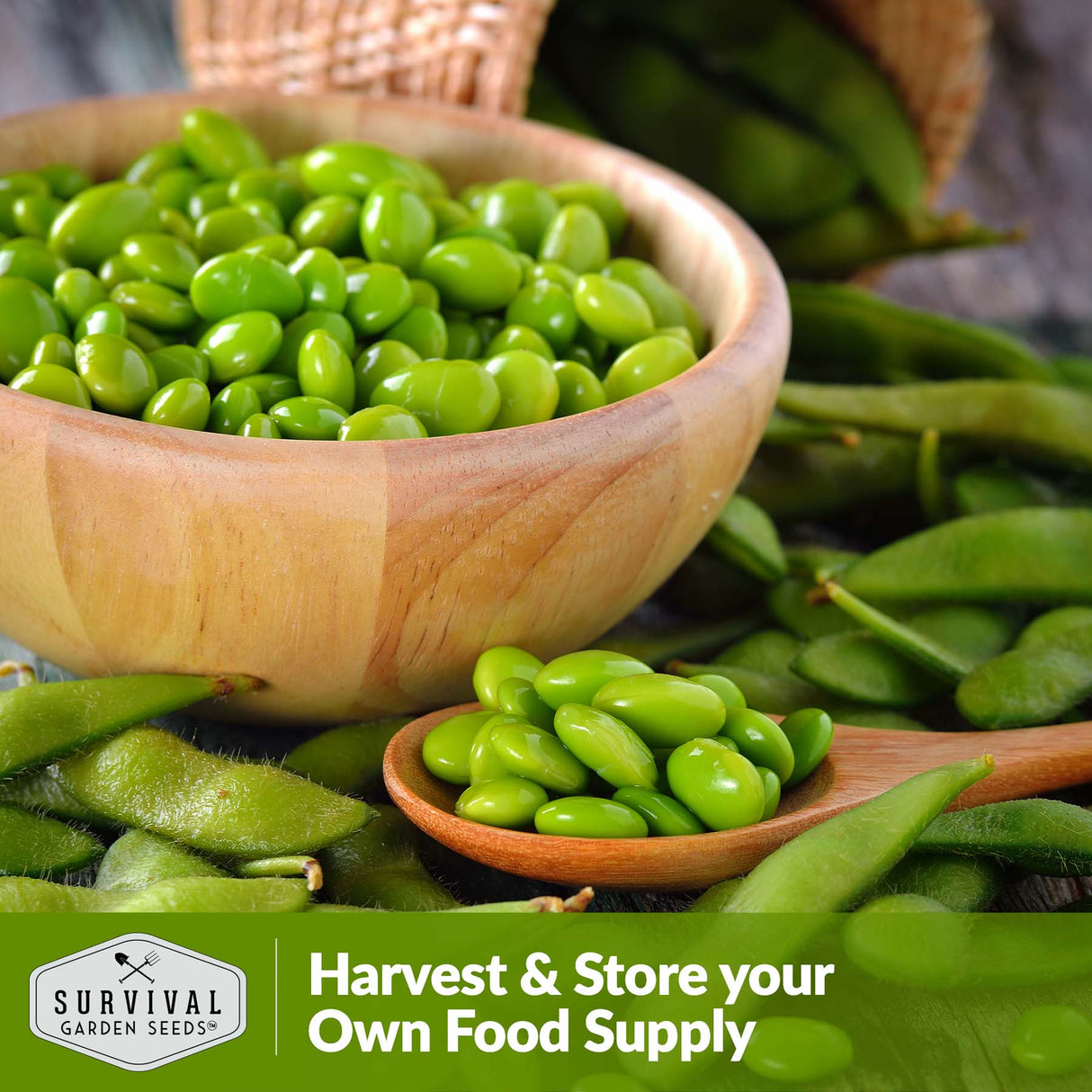 Harvest and store your own food supply