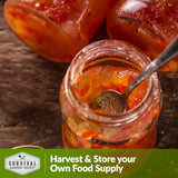 Harvest and store your own food supply