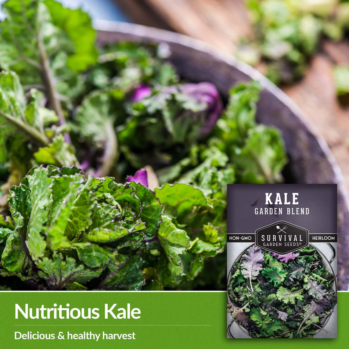 Garden Blend Kale is nutritious and delicious