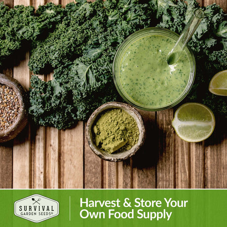 Harvest and store your own food supply