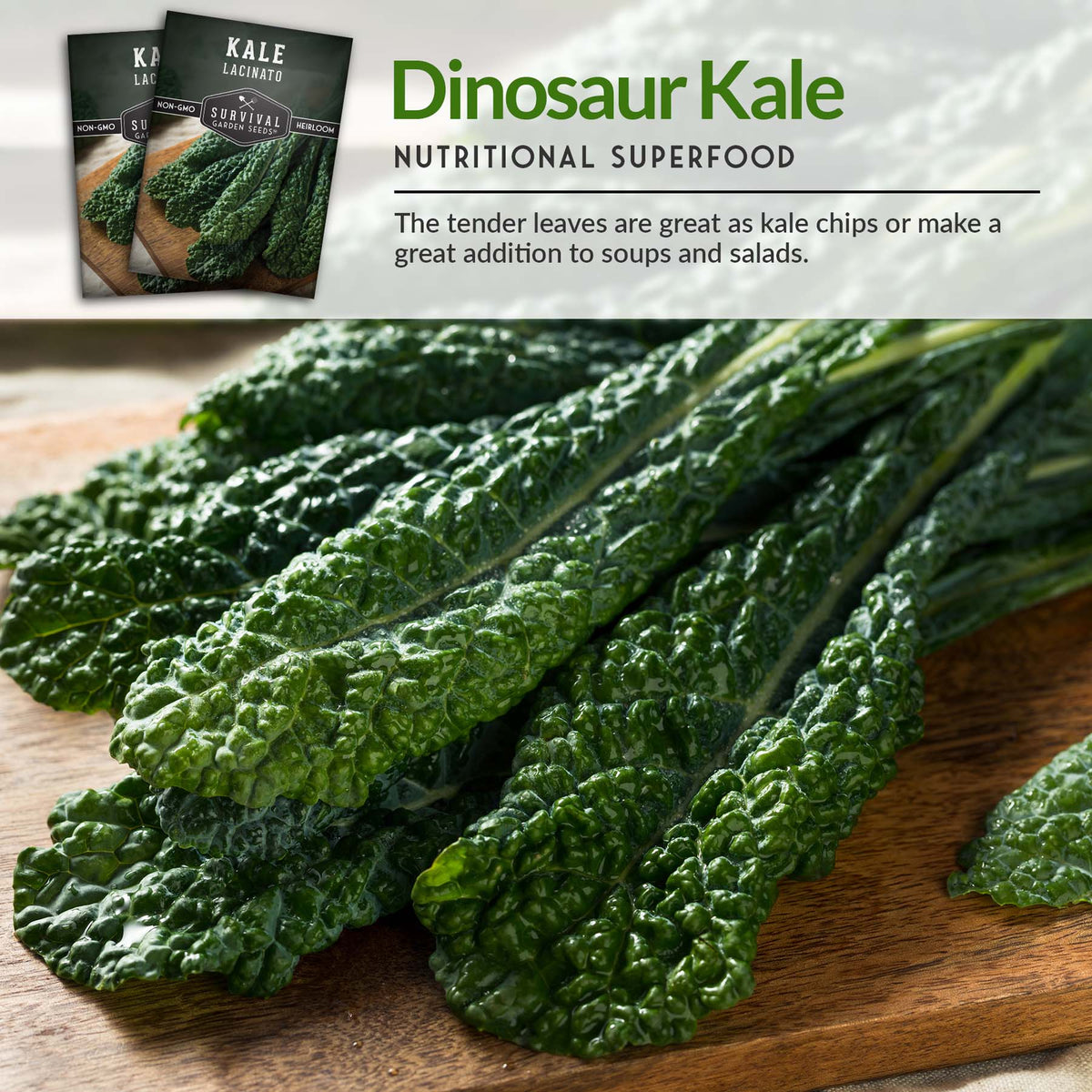 Dinosaur kale is a nutritional superfood