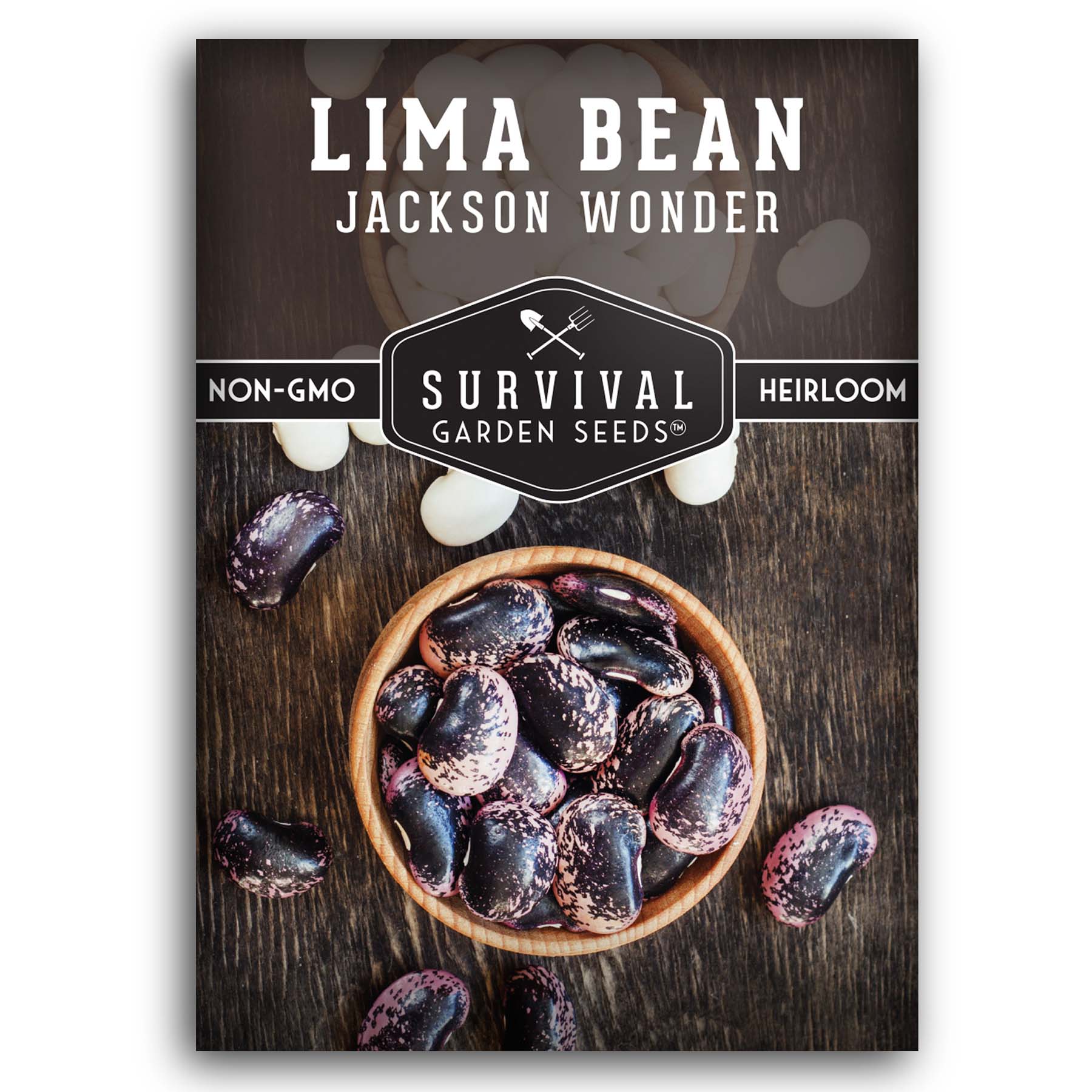 Jackson Wonder Lima Bean Seeds – SurvivalGardenSeeds