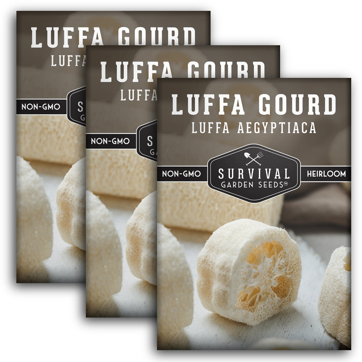 Luffa Gourd Seed Packets - quantity 3