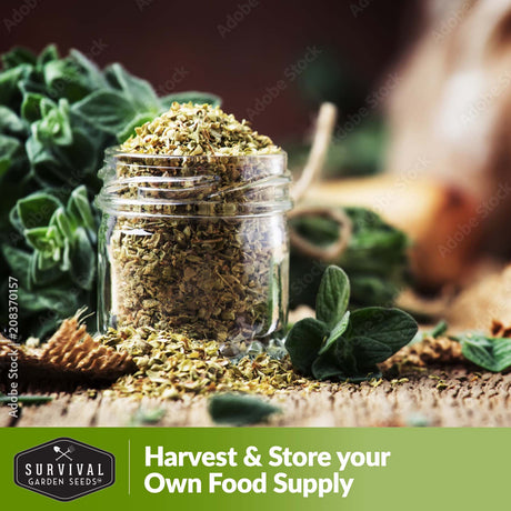 Harvest and store your own food supply