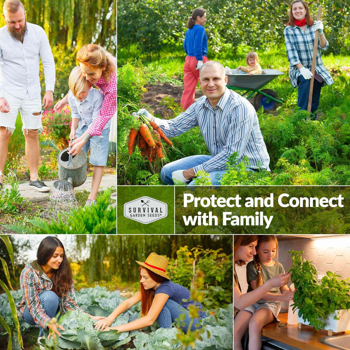 Protect and connect with family in the garden&#39;