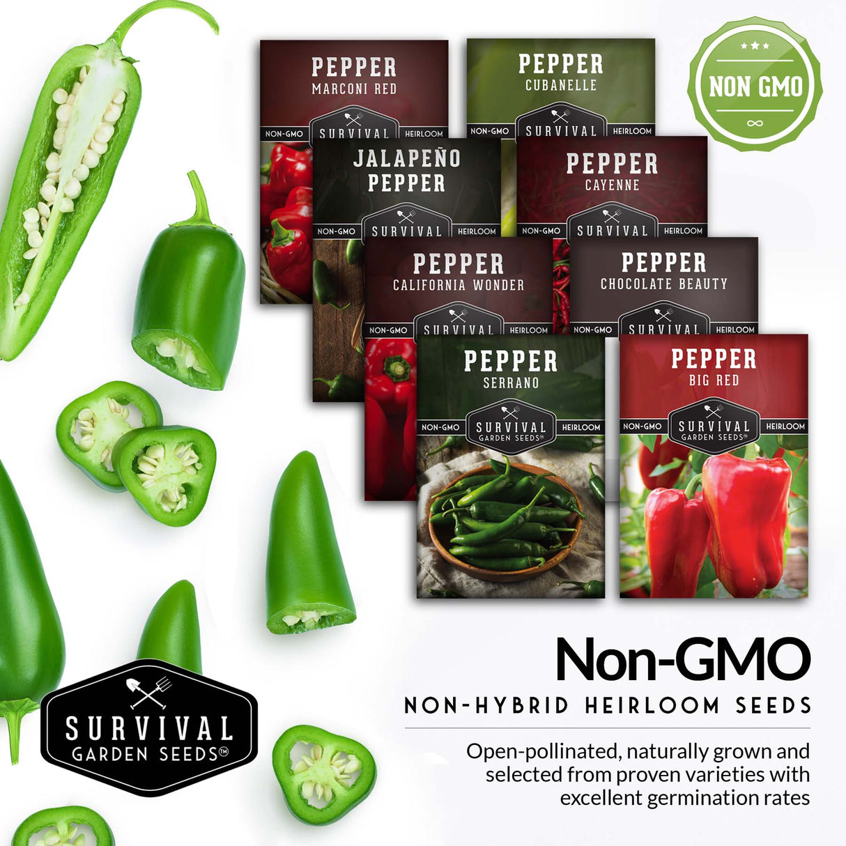 Non-GMO garden seeds