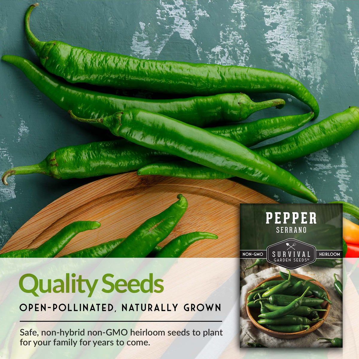 Serrano Pepper Seed