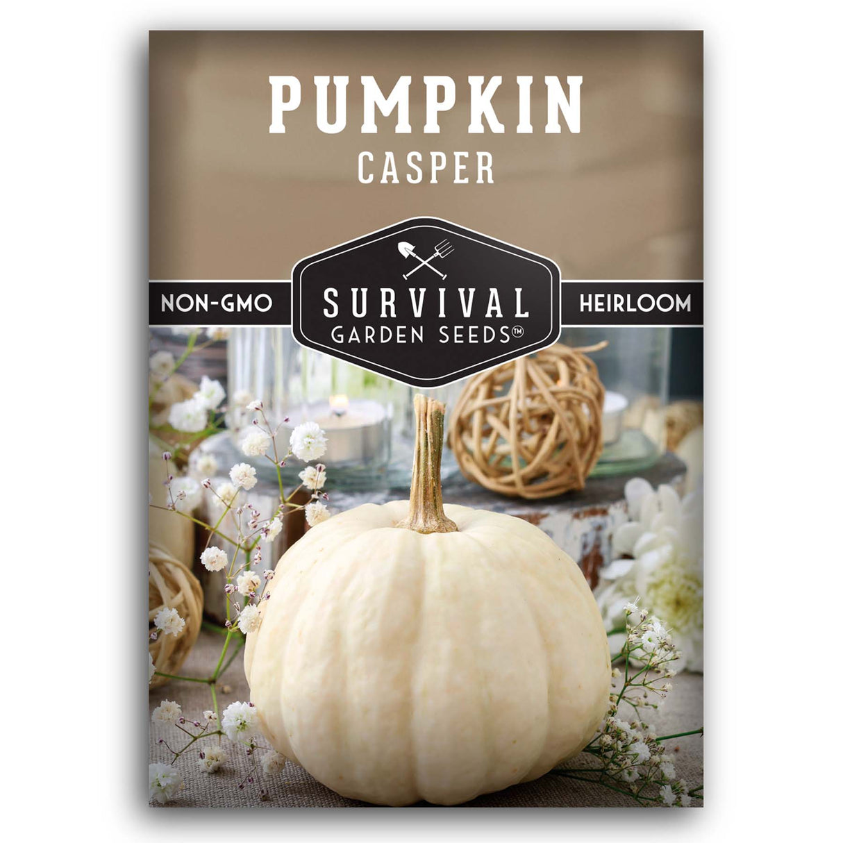 Casper Pumpkin seeds for planting