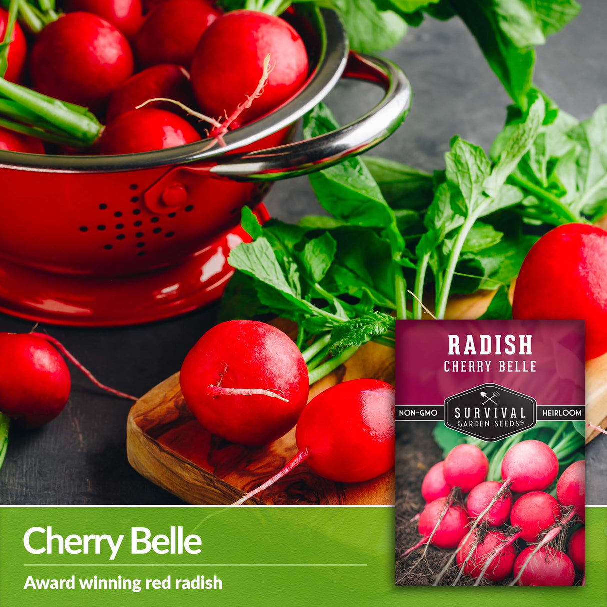 Cherry Belle Radish is an award winner