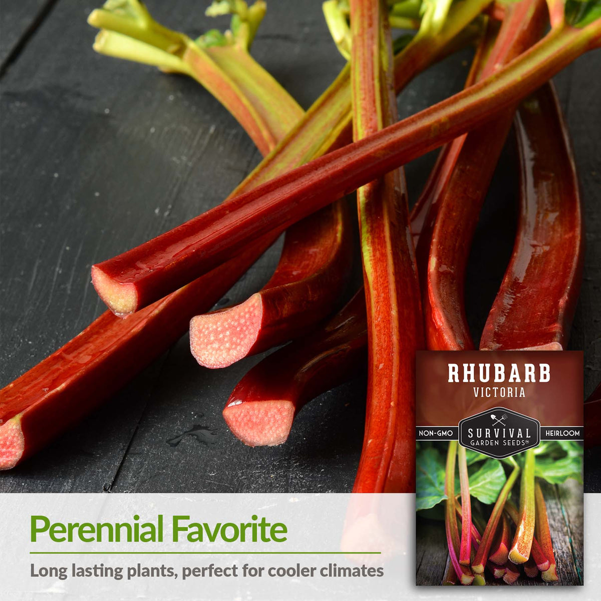 Rhubarb is a perennial favorite