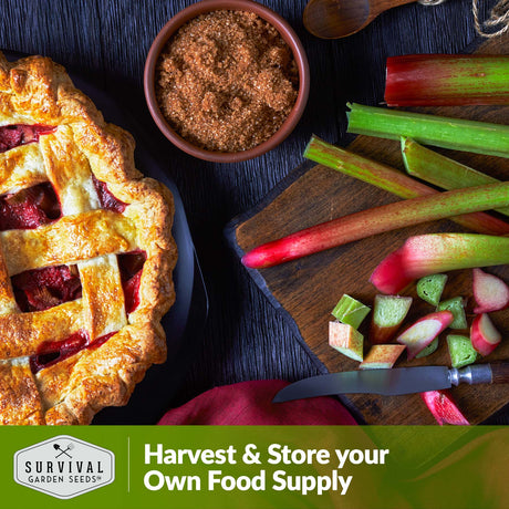 Harvest and store your own food supply