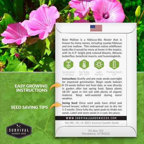 rose mallow growing instructions