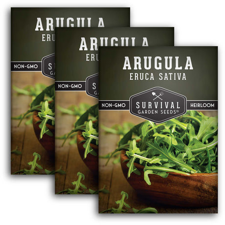 Arugula Seed Packets - quantity 3