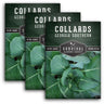 3 Packets of Georgia Southern Collards seeds