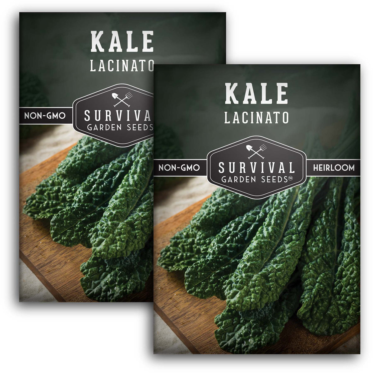 Lacinato Kale Seed Packets - quantity 2