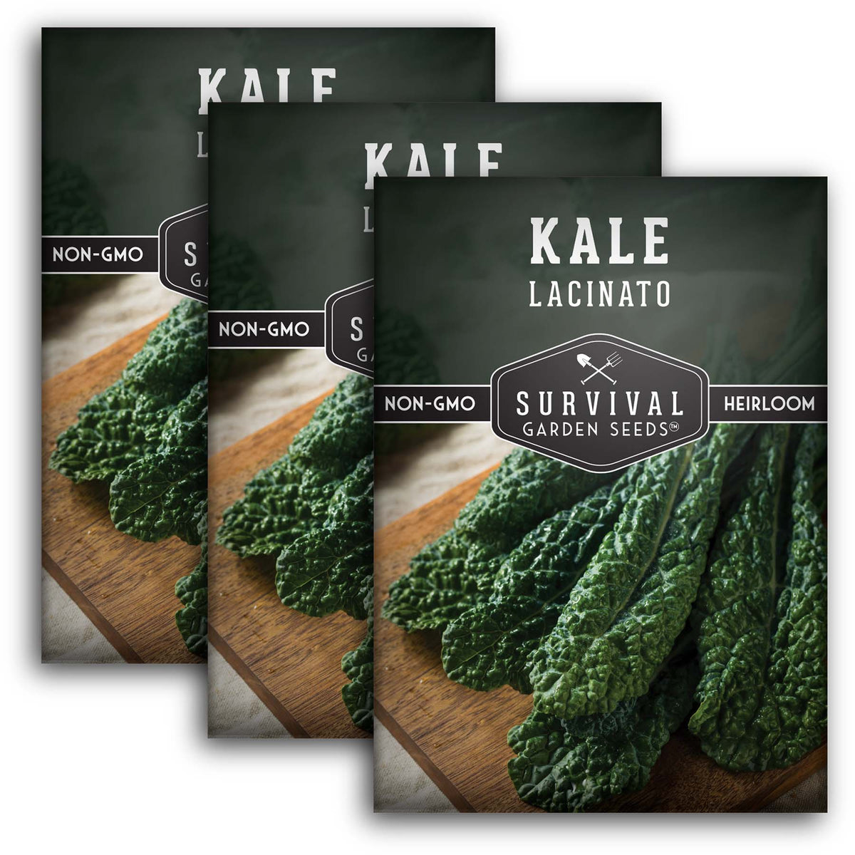 Lacinato Kale Seed Packets - quantity 2
