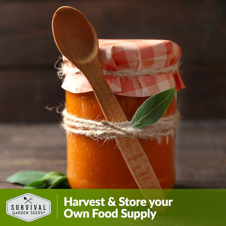 Harvest and store your own food supply