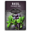 Culinary Mix of Basil Seeds for planting