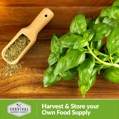 Harvest and store your own food supply