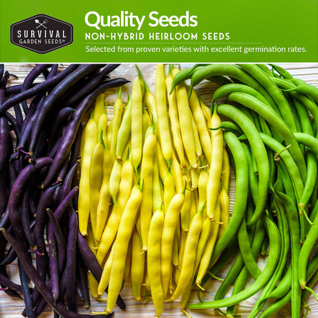 Quality non-hybrid heirloom seeds with proven germination