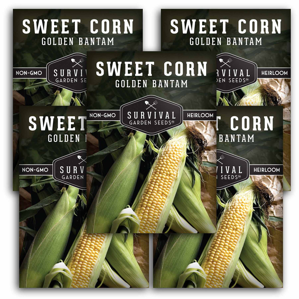 5 Packets of sweet corn seeds