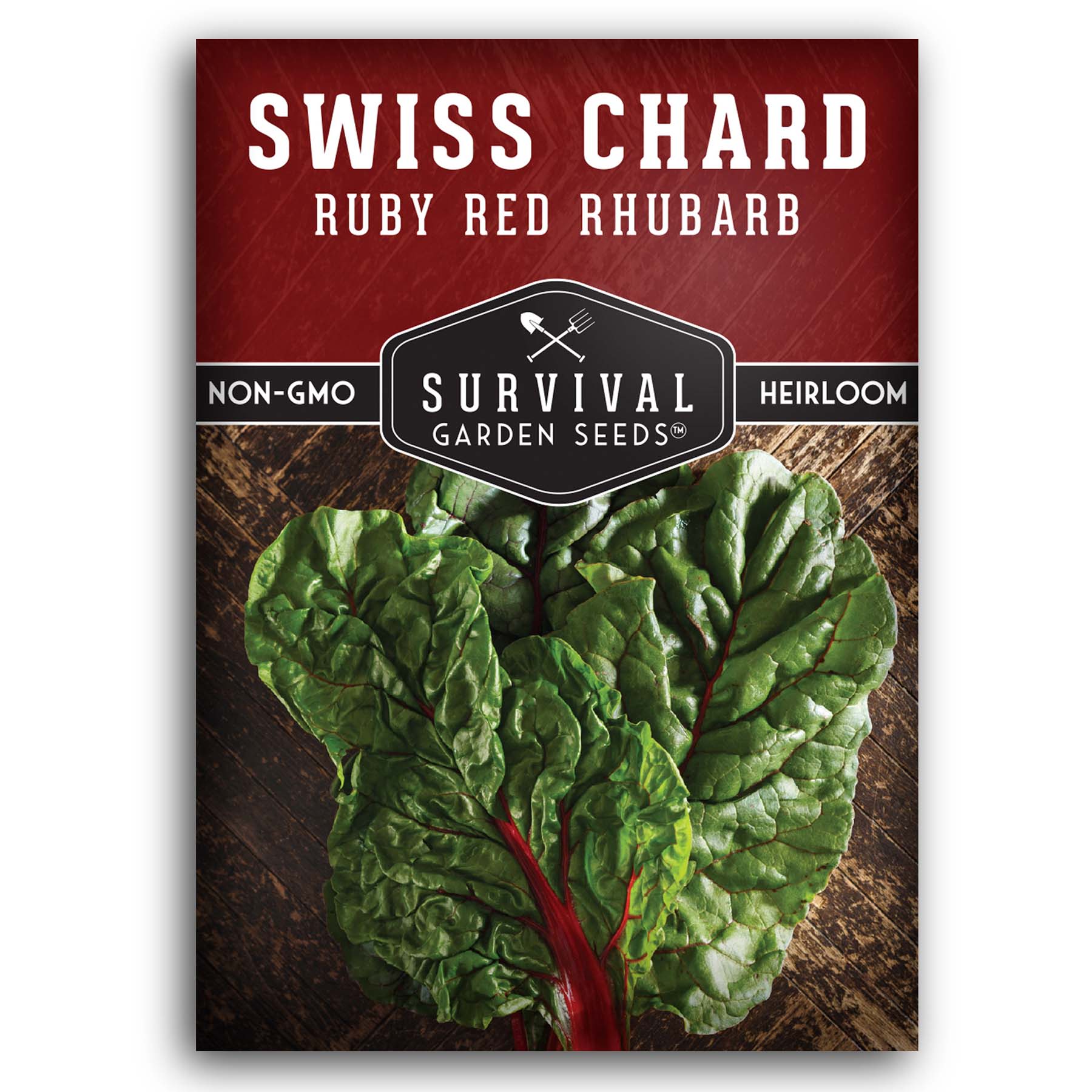 Ruby Red Rhubarb Swiss Chard seeds for planting