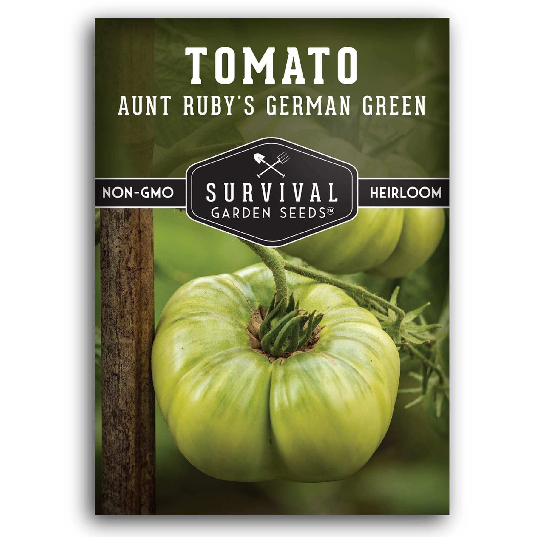 Aunt Ruby's German Green – Heirloom Tomato Seeds – SurvivalGardenSeeds